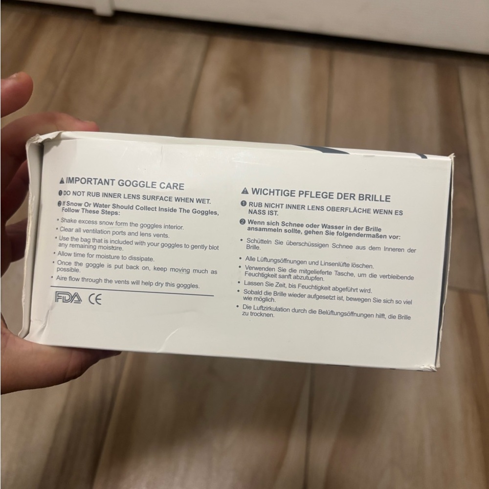 odoland Magnetic interchangeable ski goggles Unis… - image 3